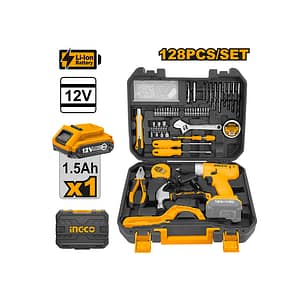 Coffret visseuse 12V + 127 outils/accessoires
